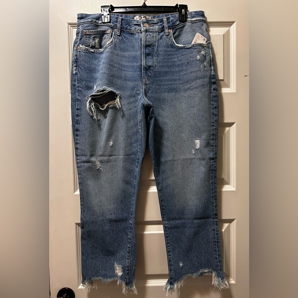 Free People WMN Distressed Denim